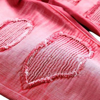 Vente en ligne Meilleur style Jeans solides 100% coton légers personnalisés de haute qualité pour hommes
