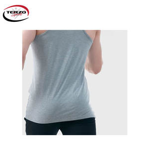 Camiseta de entrenamiento informal para hombre, camiseta sin mangas transpirable de secado rápido, camiseta atlética de talla grande hecha de poliéster y LICRA OEM - Product Image 6