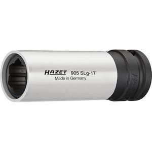 Hazet Hybrid Special Profile <b>Impact</b> <b>Socket</b> Long 1/2'' for Special Applications - Product Image 1