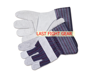 Cow Split Leather Safety <b>Gloves</b> High Quality real leather - Product Image 2