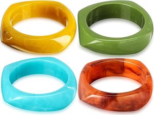 กำไลเรซิ่นหลากสีที่มีเอฟเฟกต์หินอ่อนเหมาะสำหรับร้านค้าแฟชั่นและแพ็คของขวัญที่ชายฝั่งต่ำสุดโดย aaliyan impex - Product Image 3