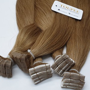 Ruban adhésif dans les extensions de cheveux Cuticule vierge Aspect naturel 100% Ruban adhésif humain dans les extensions de cheveux humains Fournisseurs de gros - Product Image 5