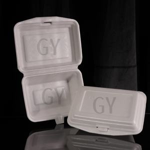 Foam Food <b>Boxes</b> Food Packaging Foam Container Foam Takeout Container Single-Use Foam <b>Boxes</b> <b>Meal</b> Containers Foam Lunch Containers - Product Image 4