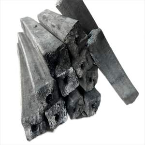 Briquette de charbon de bois hexagonale fabriquée à la machine avec longue durée de combustion Origine américaine pour barbecue professionnel et utilisation dans la restauration - Product Image 1