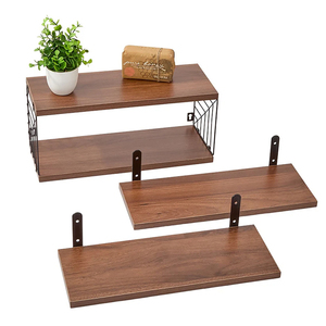 Ensemble de 3 étagères murales flottantes - Product Image 1