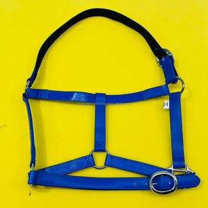 Caballo ecuestre totalmente ajustable, aspecto de cuero Halter de PVC con relleno suave EVA y ajuste duradero, es posible personalizar - Product Image 6