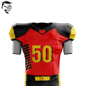 2025 nuevo conjunto de pantalones de Jersey de fútbol americano de sarga de aparejos juveniles de alta calidad al por mayor uniforme de fútbol americano personalizado - Product Image 3