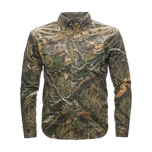 Camisas de pesca con botones Columbea personalizadas fabricadas en fábrica - Product Image 1