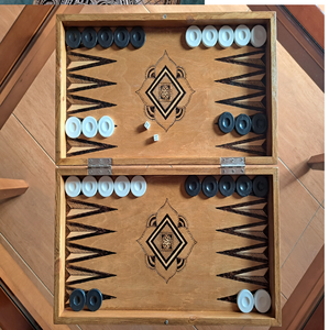 Unique Wood Backgammon Board <strong>Game</strong> Indoor <strong>Set</strong> for Adults and Kids Classic Strategy <strong>Game</strong> <strong>Set</strong> With <strong>Playing</strong> Pieces Wholesale Price - Product Image 1