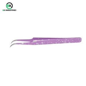 Pinces à cils courbées pour une isolation facile des cils, pinces à cils de haute précision pour les extensions de cils en volume - Product Image 3