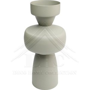 Vase décoratif moderne en métal, pot à fleurs en fer antique, vase pichet galvanisé de style nordique pour la décoration de la maison, des mariages et du salon - Product Image 4