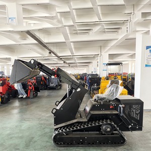Miniexcavadora con Cabina, Rotación de 360 Grados, Excavadora Pequeña para Motor de 110 kW de Potencia, Cucharón de 0.12 m para Excavación en Altura - Product Image 5