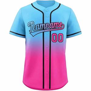 Venta al por mayor de fábrica, camisetas de béisbol personalizadas, camiseta de béisbol, uniforme de béisbol de competición juvenil - Product Image 1