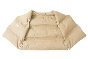 Blouson sans manches pour homme avec logo personnalisé, couleur unie, style Kanye, veste matelassée, veste d'hiver, doudoune - Product Image 3