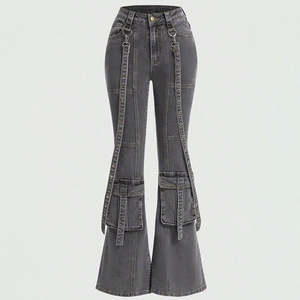 Pantalones Deportivos de Mujer de Cintura Media, Elásticos, Holgados, Térmicos, de Algodón, Transpirables, Resistentes al Viento, de Pierna Ancha, Estilo Urbano, Casuales de Invierno - Product Image 4