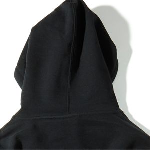 Jersey liso de algodón y forro polar, Sudadera con capucha ajustada personalizada para hombre/estilo callejero, sudaderas con capucha de Hip Hop informales lisas en blanco para hombre - Product Image 4