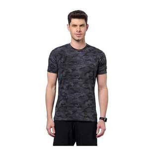 แฟชั่นหินที่กําหนดเองล้างเสื้อยืดชายกราฟิก High Street เสื้อยืดชายหลวม Fit เสื้อยืดที่กําหนดเอง - Product Image 1