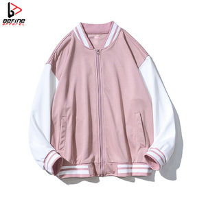 Blouson universitaire d'hiver personnalisable en laine fine/viscose, broderie frontale, coupe ample et carrée, reversibles, respirant, style Letterman - Product Image 5