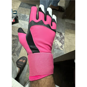 Gants de frappe de baseball en cuir durables, résistants à la transpiration, paume antidérapante, pour l'entraînement et les matchs - Product Image 5