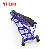 Convoyeur Radial Mobile YILUN à Vitesse Réglable, Garantie 2 Ans, Durable pour la Manutention de Matériaux en Vrac et Aggregats dans le Commerce de Détail