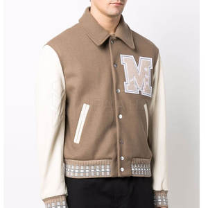 Fashion Winter <b>Jacket</b> Cozy College Style <b>Letterman</b> <b>Jacket</b> For Men Women Streetwear Outerwear - Product Image 2
