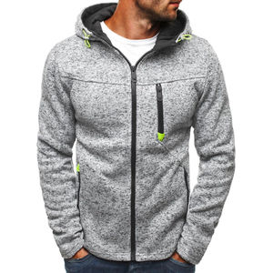 Sudadera con Capucha y Cremallera para Hombre, Corte Entallado, en Tela de Algodón Mezclado, con el Último Diseño y Acabado de Alta Calidad y Comodidad, la Mejor Calidad a Bajo Precio - Product Image 5