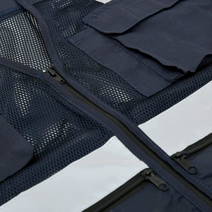 Chaleco de Seguridad Reflectante de Alta Visibilidad Personalizable, Chaleco de Seguridad Impermeable con Logotipo Personalizado, Calidad y Talla Premium - Product Image 3