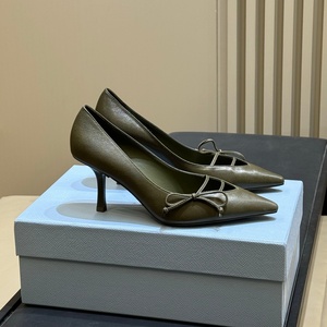 Nouvelles sandales d'extérieur tendance pour femmes à talon aiguille avec nœud arrière et bride, chaussures de soirée à talon aiguille - Product Image 1