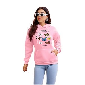 Ropa al por mayor para mujer, Sudadera con capucha elegante de alta calidad, fabricante de sudaderas con capucha de gran tamaño personalizadas para mujer de Bangladesh - Product Image 5