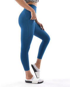 เลกกิ้งเอวสูงสำหรับผู้หญิง ตัดเย็บพอดีตัว ผลิตจากผ้าสแปนเด็กซ์และไนลอน ราคาขายส่ง - Product Image 6