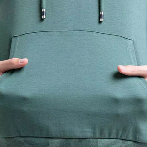 Sudadera con Capucha de Algodón Interlock para Hombre, Sudadera Ajustada con Capucha Personalizada, Sudadera de Hombre, Sudadera Extra Grande - Product Image 3