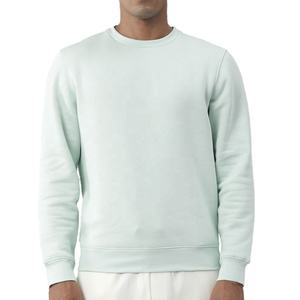 สเวตเชิ้ตผู้ชายแขนยาวผ้าฝ้ายผสมเป็นแผ่น - Product Image 1