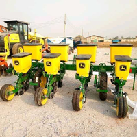 Machines agricoles tracteur 2,3, 4 5 et 6 rangées machine de plantation de maïs semoir de maïs à vendre
