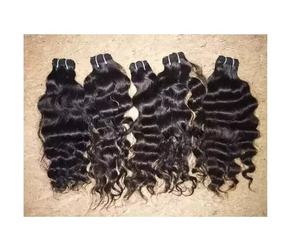100% Extensiones de cabello Remy sin procesar Alta calidad 8 pulgadas Longitud estirada Onda del cuerpo Trama virgen India Cabello humano encapsulado en PVC - Product Image 2