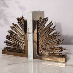 Unique Fancy Texture <b>Heavy</b> <b>Duty</b> Metal Made Antler Designer Bookends Supplies Home And Office Desks Decoration In Lowest Price - Product Image 5