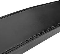 Ceinture de Soutien Dorsal Professionnelle en Cuir de Vachette Souple avec Boucle Antidérapante Robuste pour Musculation et Entraînement en Salle de Sport