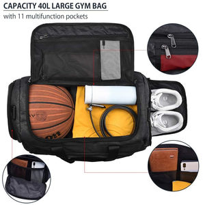 Customise Sport Duffle <b>Bag</b> Hot Sale Nylon Polyester Different Sizes Colors Zipper Casual Factory Price Pakistan - Product Image 2