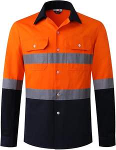 Nouveaux vêtements de travail pour adultes Ensemble de salopettes en polyester anti-UV Pantalon de combinaison respirant en plusieurs couleurs unies - Product Image 3