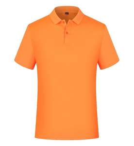 Camiseta de manga corta de algodón personalizada de gama alta de fabricante para hombre con logotipo frontal publicidad tamaño y color personalizables - Product Image 1