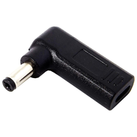 Adaptateur de chargeur d'alimentation pour ordinateur portable, USB 3.1 Type C USB-C à DC 20V 5.5 2.1mm Power Plug PD Emulator Trigger Charge Cable for Laptop