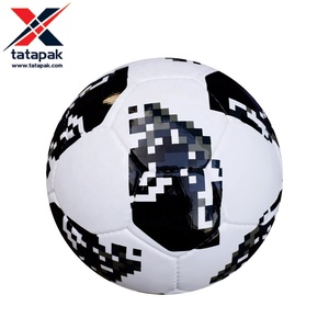 Fútbol con logotipo personalizado de alta calidad hecho de PVC estilo profesional para adultos unisex Partido de entrenamiento deportivo fútbol cosido - Product Image 1