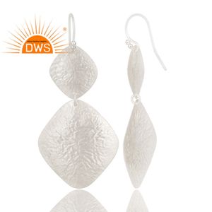 Best Selling Fine <b>Sterling</b> <b>Silver</b> <b>Dangle</b> <b>Earring</b> Custom Jewelry For Women Gift For Her Dainty Collection - Product Image 3