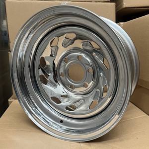 14 "15" 16 "גלגל פלדה כרום התאמה אישית pcd 5x108 5x112 5x114.3 5x120 5x139.7 6 139.7 - Product Image 4