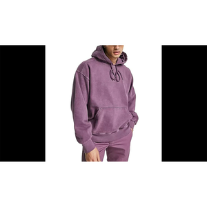 Plain <b>Blank</b> Acid Wash Tracksuit Low Price High Quality Vintage Acid Wash Tracksuit Heavy <b>weight</b> Men's Pullover Tracksuit - Product Image 6