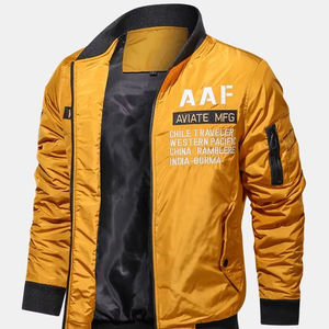 Veste universitaire tendance de haute qualité avec logo avant à col montant-Style formel - Product Image 1