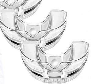 Protège-dents professionnel pour le meulage des dents arrête le bruxisme gardes de <span class=keywords><strong>nuit</strong></span> placages de dents supérieures et inférieures - Product Image 1