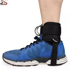 Correas de tobillo ajustables para gimnasio, entrenamiento físico con logotipo personalizado hecho en Pakistán - Product Image 5