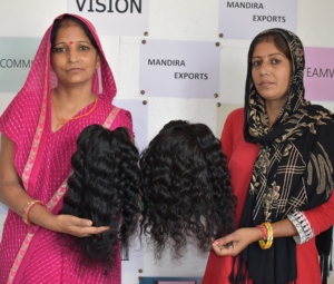 Venta al por mayor 100% Virgen Negro ondulado templo indio extensiones de cabello humano de alta calidad en bruto sin procesar paquetes de cabello humano - Product Image 2