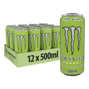 Monster Ultra Zero Sugar Energy Drink Crisp Power Infundido Carbonato Caja a granel/Botella/Bolsa de embalaje - Product Image 2