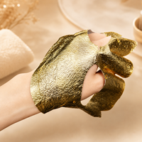 Masque facial peel-off liftant et raffermissant Y138 en feuille d'or 24K, séparé pour le haut/bas du visage et visage entier, 45g, en coton, pour soins de spa